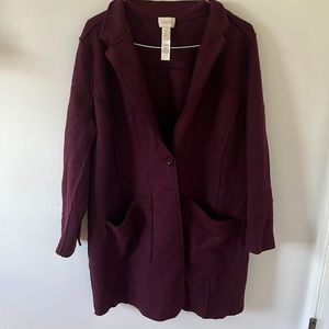 Womens Chico Sweater Button Jacket